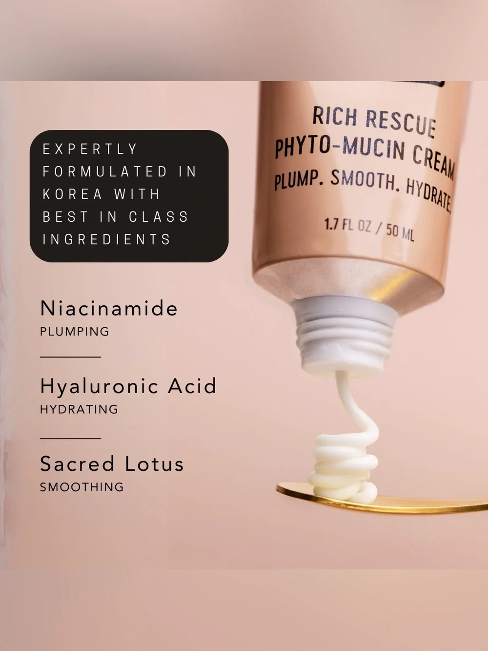 Saint Jane Rich Rescue Phyto-Mucin Cream - 1.7fl oz